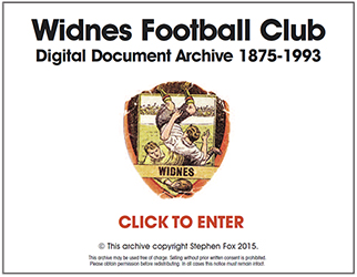 Widnes RLFC Archive